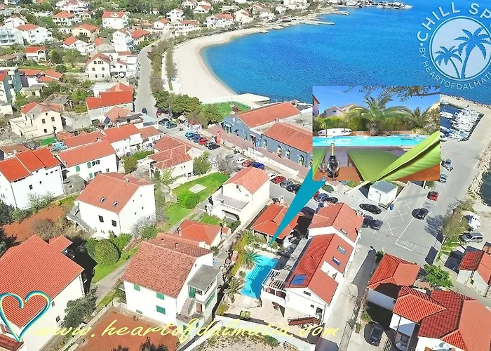 New- With Sauna&jacuzzi 720 Apartamento Murter